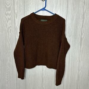 American‎ Eagle Brown Knit Sweater size XS